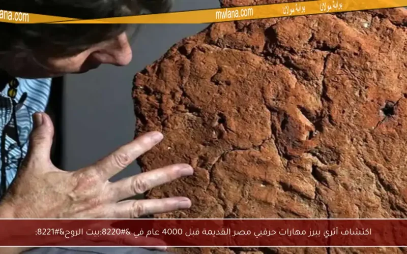 اكتشاف أثري يبرز مهارات حرفيي مصر القديمة قبل 4000 عام في “بيت الروح”