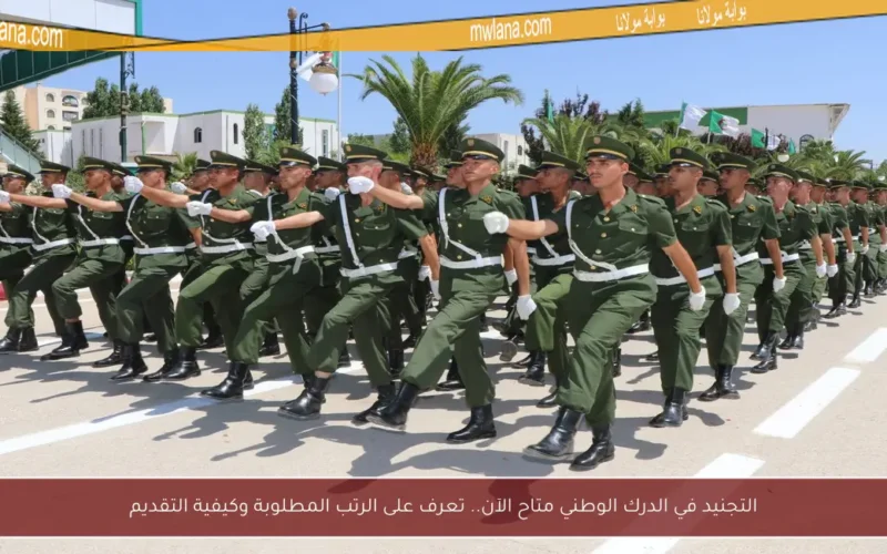 التجنيد في الدرك الوطني متاح الآن.. تعرف على الرتب المطلوبة وكيفية التقديم