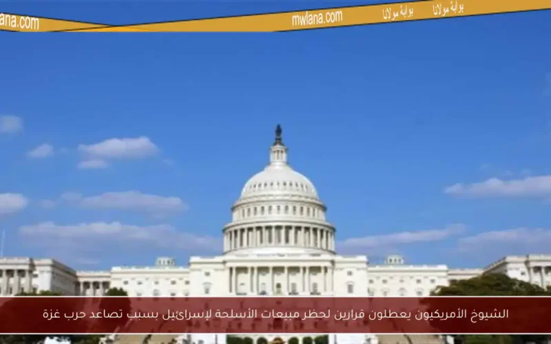 الشيوخ الأمريكيون يعطلون قرارين لحظر مبيعات الأسلحة لإسرائيل بسبب تصاعد حرب غزة