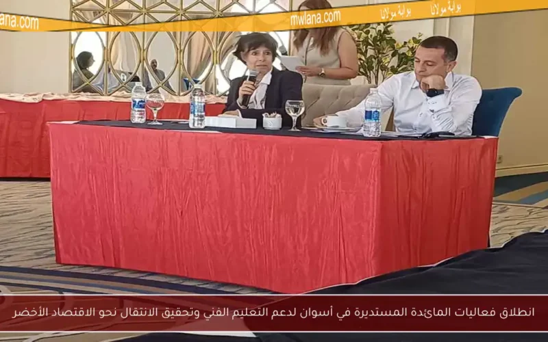 انطلاق فعاليات المائدة المستديرة في أسوان لدعم التعليم الفني وتحقيق الانتقال نحو الاقتصاد الأخضر