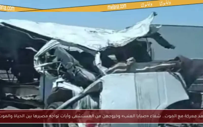 بعد معركة مع الموت.. شفاء «صبايا العنب» وخروجهن من المستشفى وآيات تواجه مصيرها بين الحياة والموت