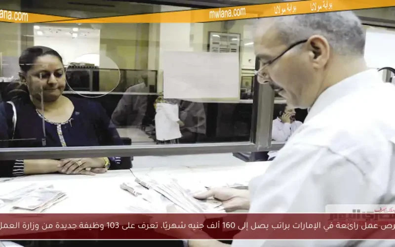 فرص عمل رائعة في الإمارات براتب يصل إلى 160 ألف جنيه شهريًا، تعرف على 103 وظيفة جديدة من وزارة العمل!