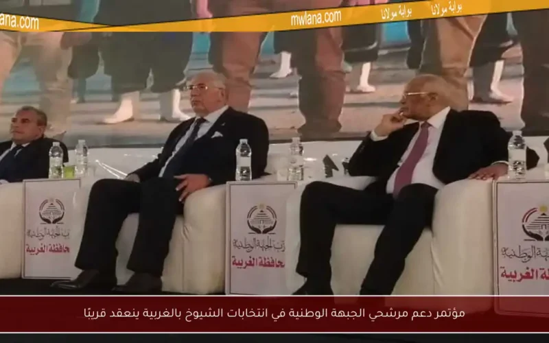 مؤتمر دعم مرشحي الجبهة الوطنية في انتخابات الشيوخ بالغربية ينعقد قريبًا