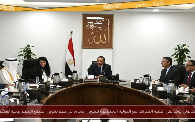 مدبولي يؤكد على أهمية الشراكة مع الدولية الإسلامية لتمويل التجارة في دعم تمويل السلع الاستراتيجية لمصر