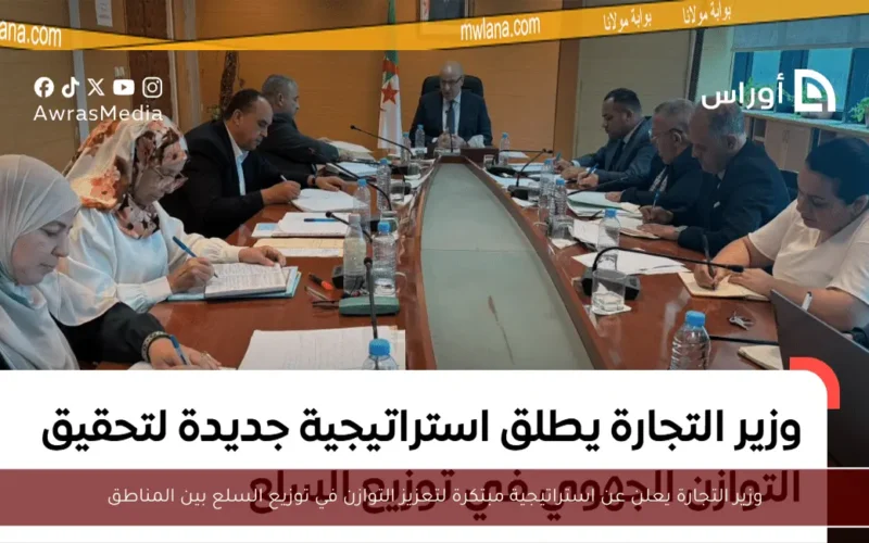 وزير التجارة يعلن عن استراتيجية مبتكرة لتعزيز التوازن في توزيع السلع بين المناطق