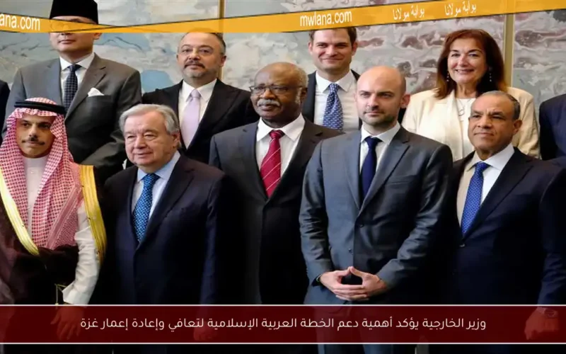 وزير الخارجية يؤكد أهمية دعم الخطة العربية الإسلامية لتعافي وإعادة إعمار غزة