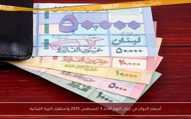 أسعار الدولار في لبنان اليوم الأحد 3 أغسطس 2025 واستقرار الليرة اللبنانية