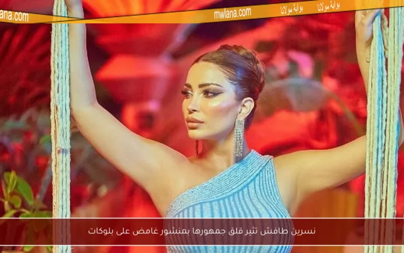 نسرين طافش تثير قلق جمهورها بمنشور غامض على بلوكات