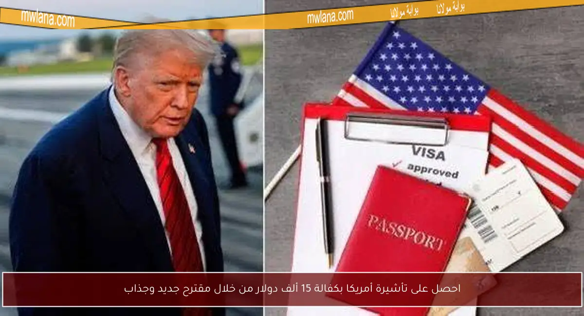 احصل على تأشيرة أمريكا بكفالة 15 ألف دولار من خلال مقترح جديد وجذاب