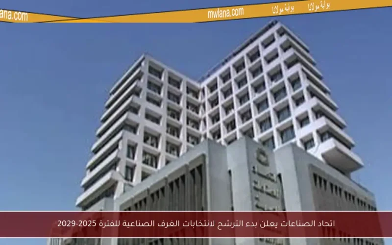 اتحاد الصناعات يعلن بدء الترشح لانتخابات الغرف الصناعية للفترة 2025-2029