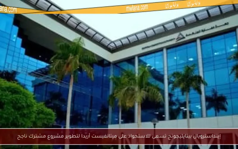إينداسترويال بيتايليجونج تسعى للاستحواذ على ميتانفيست أريدا لتطوير مشروع مشترك ناجح