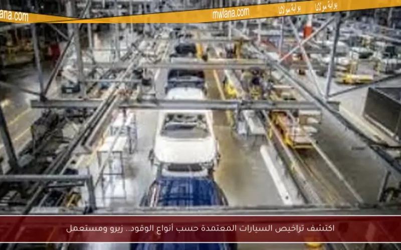 اكتشف تراخيص السيارات المعتمدة حسب أنواع الوقود.. زيرو ومستعمل