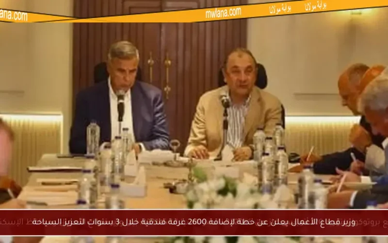 وزير قطاع الأعمال يعلن عن خطة لإضافة 2600 غرفة فندقية خلال 3 سنوات لتعزيز السياحة