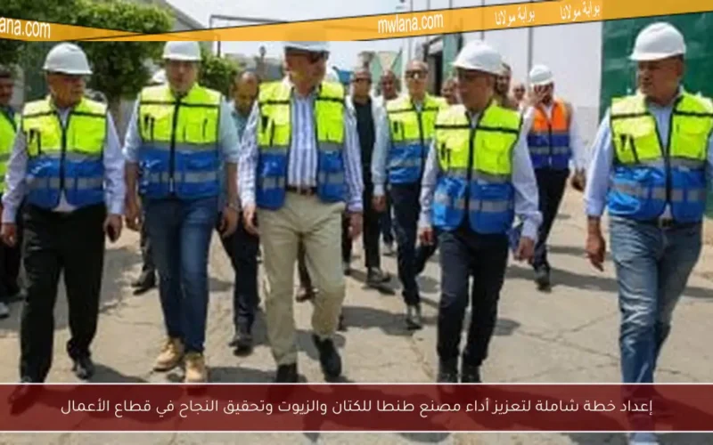 إعداد خطة شاملة لتعزيز أداء مصنع طنطا للكتان والزيوت وتحقيق النجاح في قطاع الأعمال