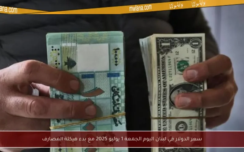 سعر الدولار في لبنان اليوم الجمعة 1 يوليو 2025 مع بدء هيكلة المصارف