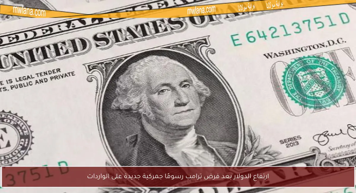 ارتفاع الدولار بعد فرض ترامب رسومًا جمركية جديدة على الواردات