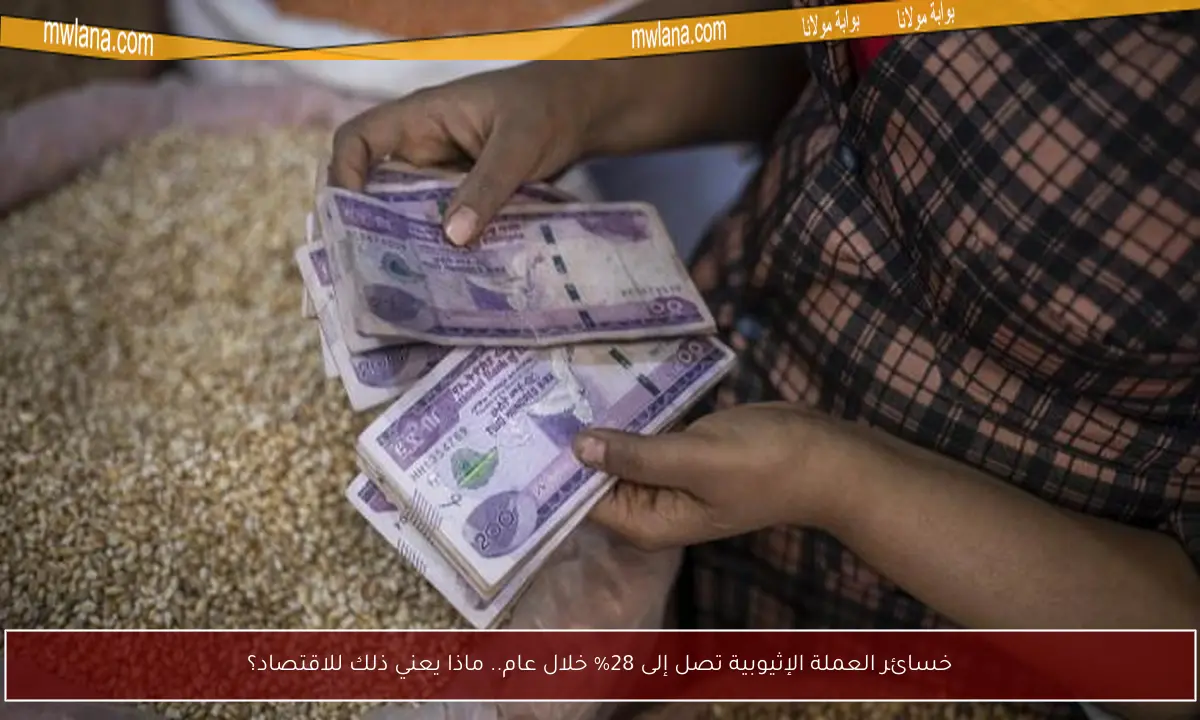 خسائر العملة الإثيوبية تصل إلى 28% خلال عام.. ماذا يعني ذلك للاقتصاد؟