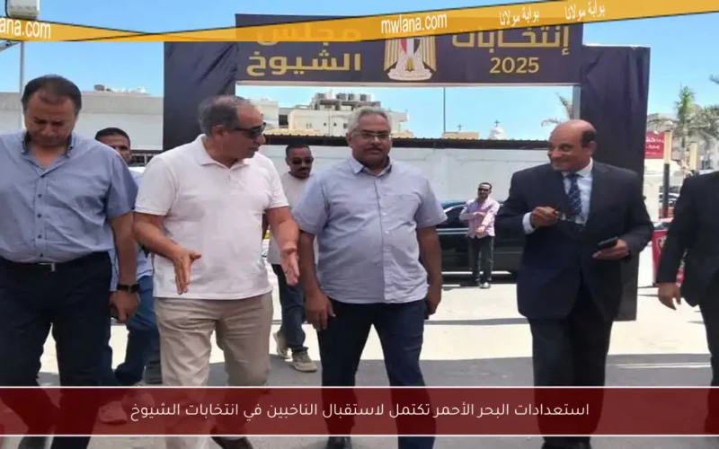 استعدادات البحر الأحمر تكتمل لاستقبال الناخبين في انتخابات الشيوخ