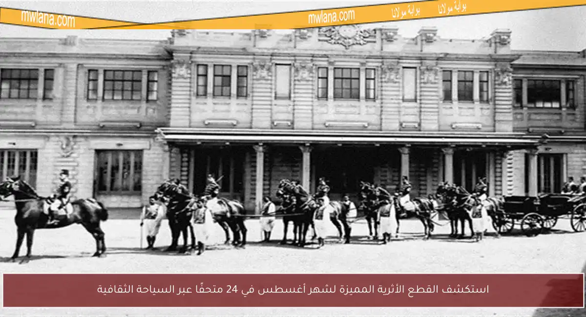استكشف القطع الأثرية المميزة لشهر أغسطس في 24 متحفًا عبر السياحة الثقافية
