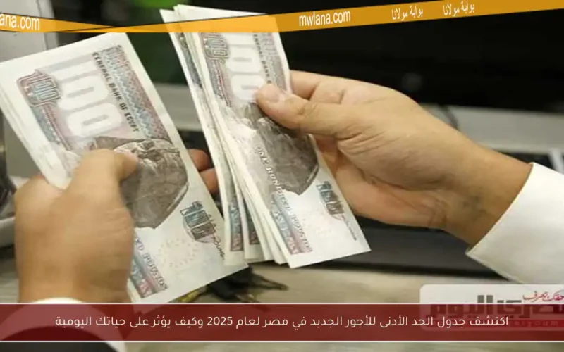 اكتشف جدول الحد الأدنى للأجور الجديد في مصر لعام 2025 وكيف يؤثر على حياتك اليومية