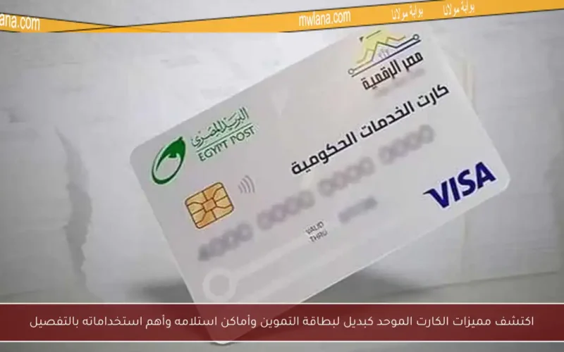 اكتشف مميزات الكارت الموحد كبديل لبطاقة التموين وأماكن استلامه وأهم استخداماته بالتفصيل