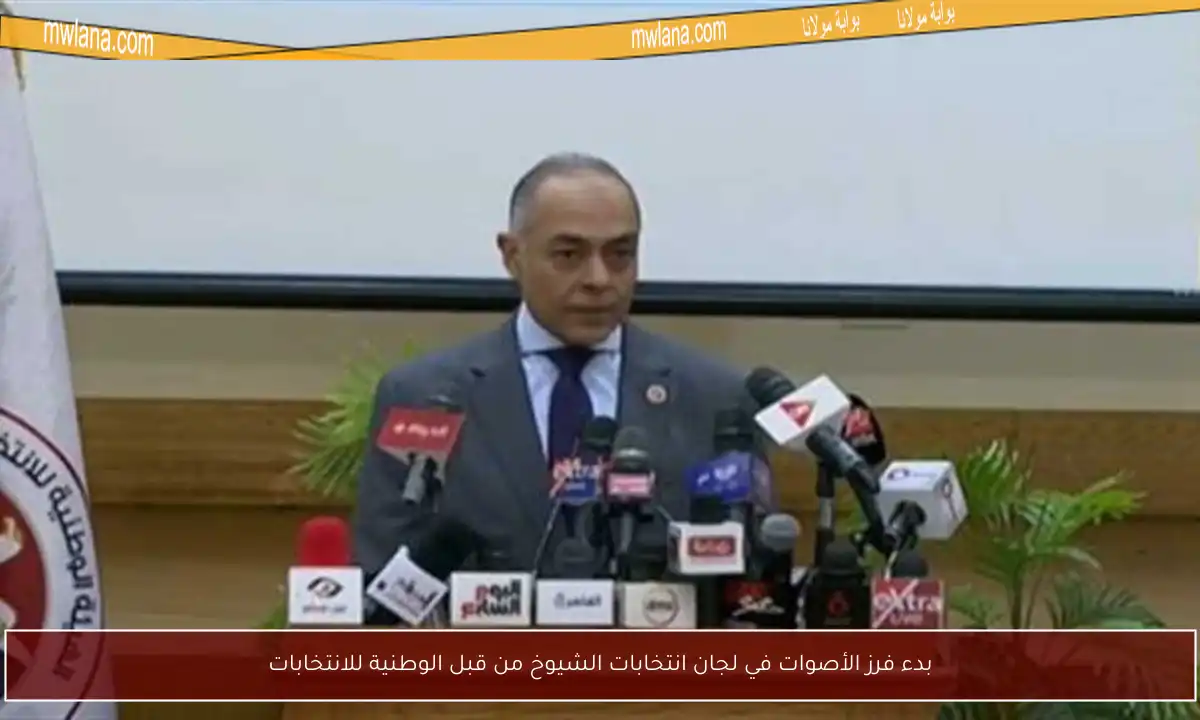 بدء فرز الأصوات في لجان انتخابات الشيوخ من قبل الوطنية للانتخابات