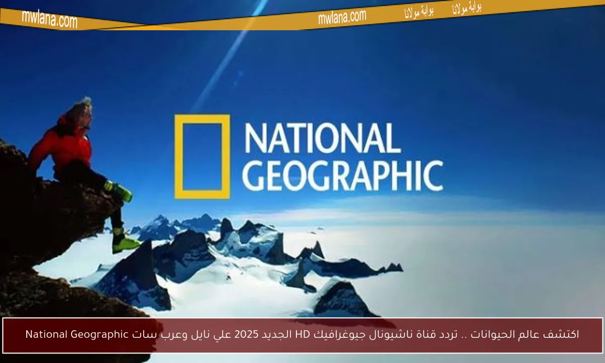 اكتشف عالم الحيوانات .. تردد قناة ناشيونال جيوغرافيك HD الجديد 2025 علي نايل وعرب سات National Geographic