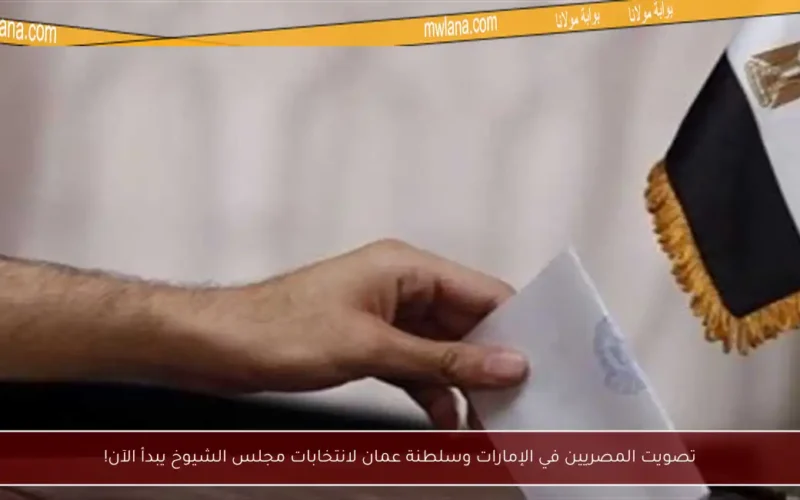 تصويت المصريين في الإمارات وسلطنة عمان لانتخابات مجلس الشيوخ يبدأ الآن!