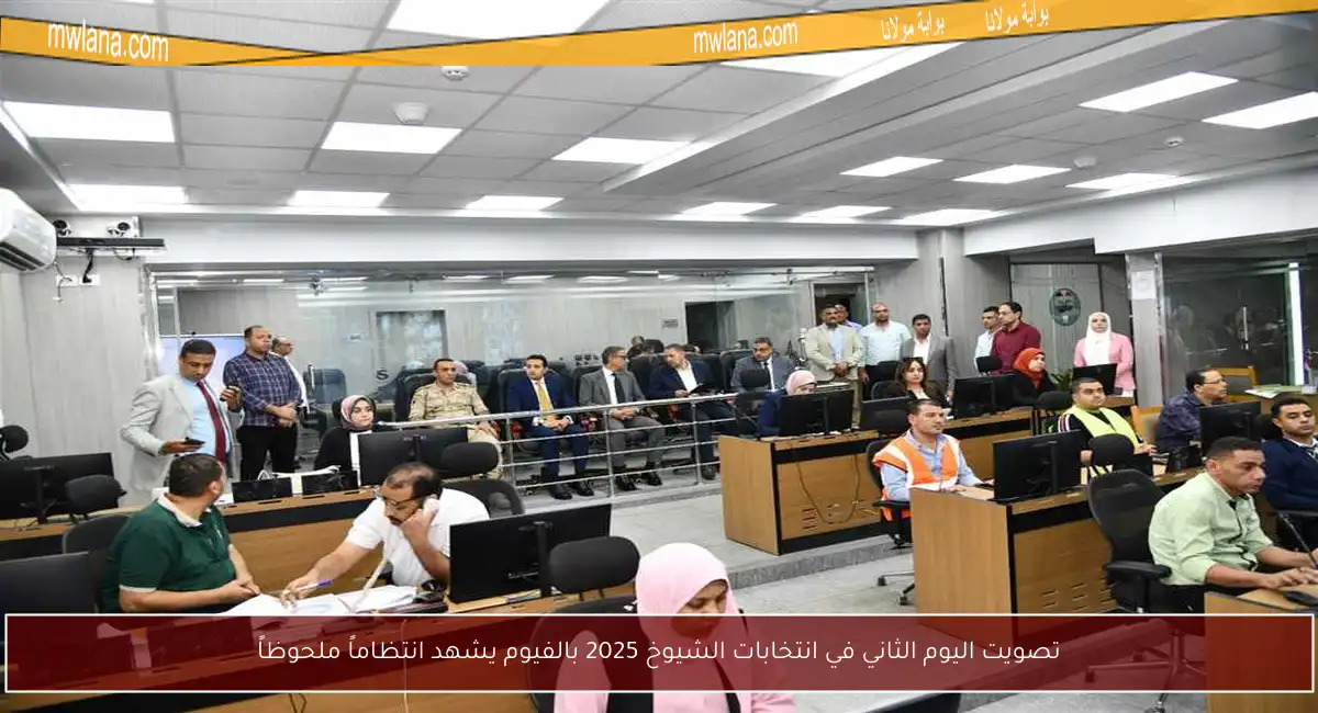 تصويت اليوم الثاني في انتخابات الشيوخ 2025 بالفيوم يشهد انتظاماً ملحوظاً
