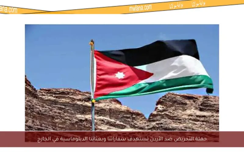 حملة التحريض ضد الأردن تستهدف سفاراتنا وبعثاتنا الدبلوماسية في الخارج
