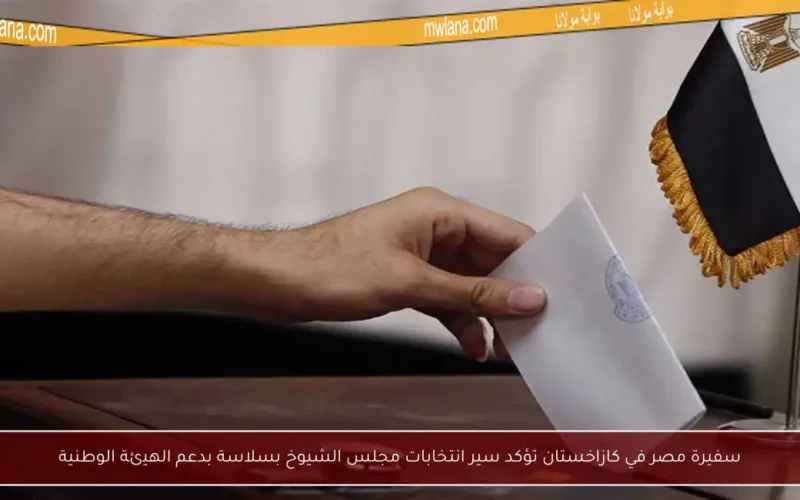 سفيرة مصر في كازاخستان تؤكد سير انتخابات مجلس الشيوخ بسلاسة بدعم الهيئة الوطنية