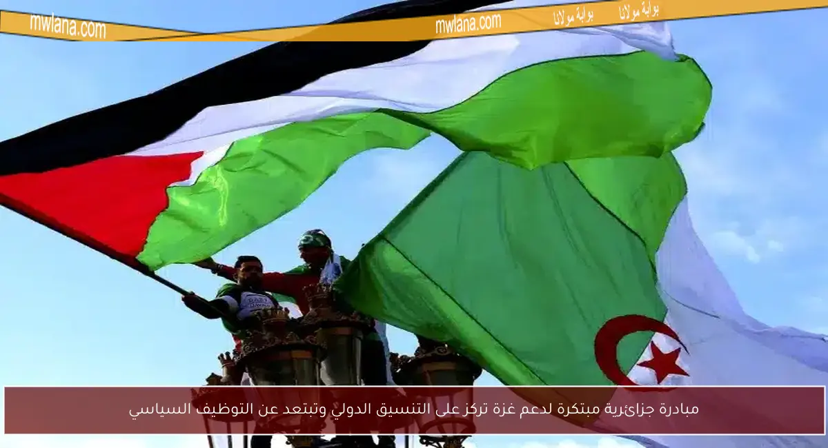 مبادرة جزائرية مبتكرة لدعم غزة تركز على التنسيق الدولي وتبتعد عن التوظيف السياسي
