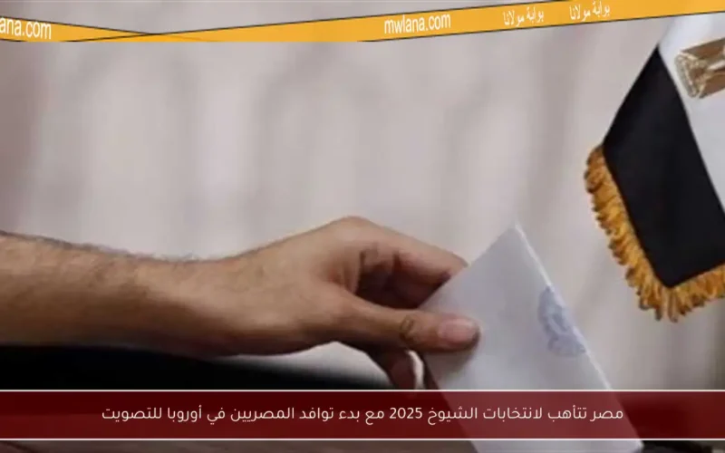 مصر تتأهب لانتخابات الشيوخ 2025 مع بدء توافد المصريين في أوروبا للتصويت