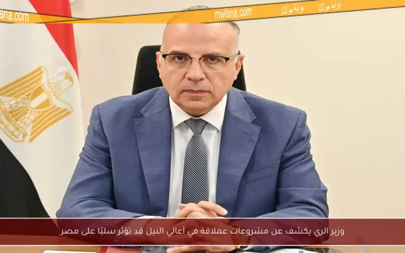 وزير الري يكشف عن مشروعات عملاقة في أعالي النيل قد تؤثر سلبًا على مصر